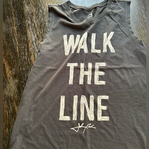 Zion Rootswear johnny cash walk the line tank